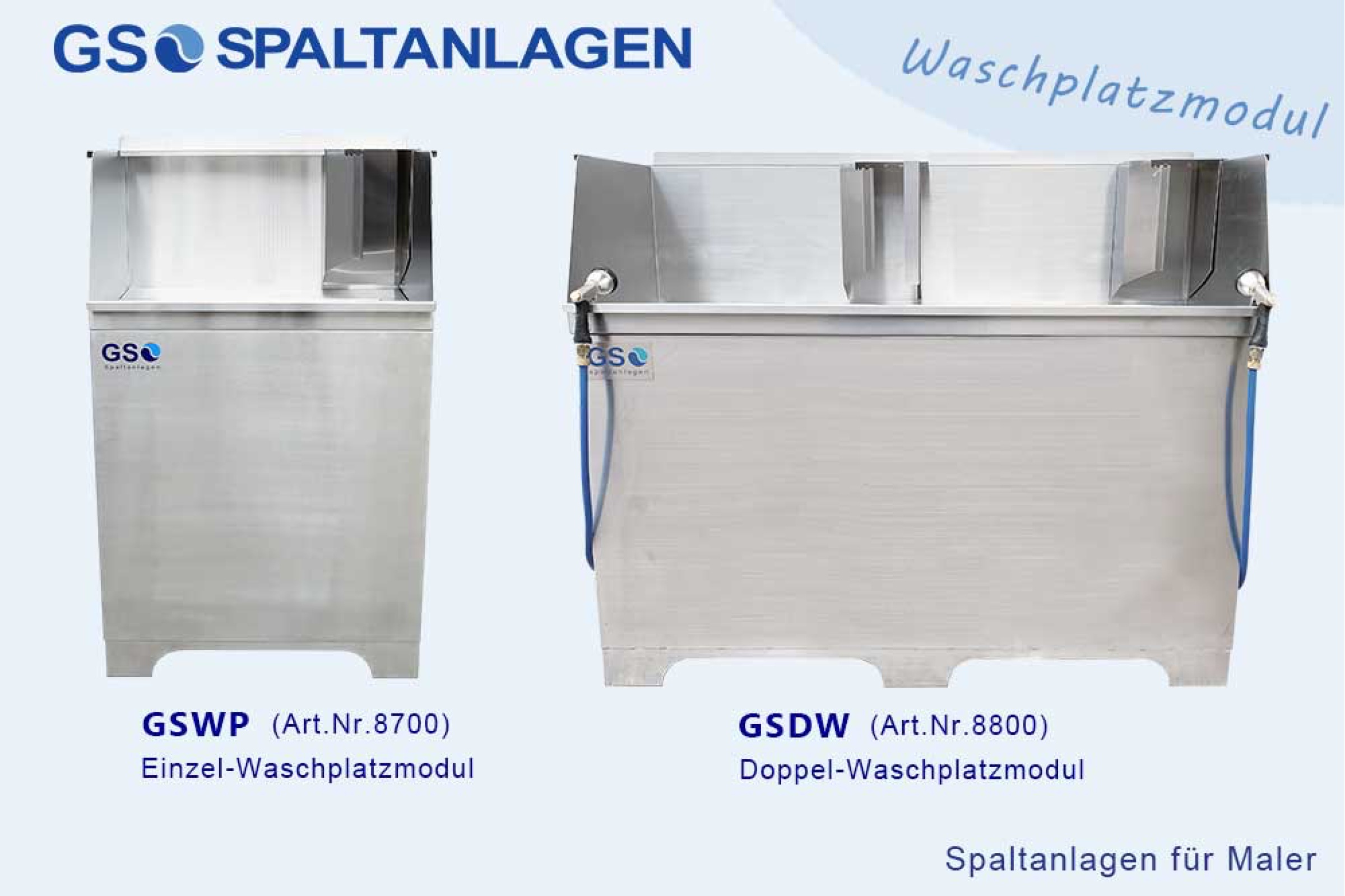 GSDW: 2er Waschplatz